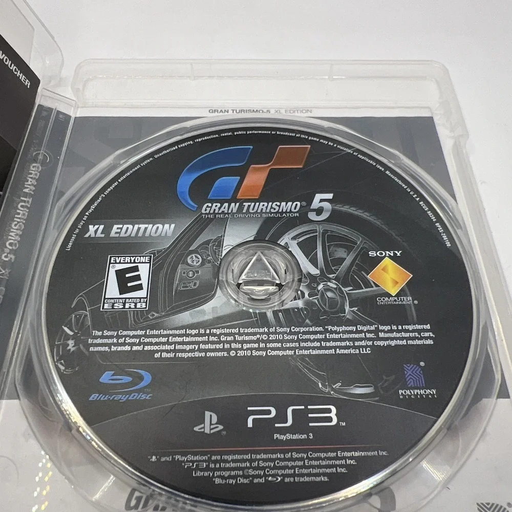 Gran Turismo 5 XL Edition Sony PlayStation 4 PS3 2012 CIB Complete Video Game